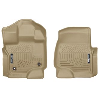 15-23 Ford F-150 Super/Super Crew Cab WeatherBeater Tan Front Floor Liners