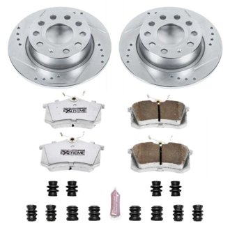 Z26 Street Performance Ceramic Brake Pad and Drilled & Slotted Rotor Kit
