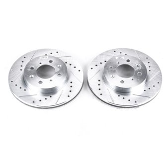 Evolution Performance Drilled And Slotted Rotor Pair