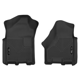 19-22 Dodge Ram 2500/3500 CC/EC X-Act Contour Black Front Floor Liners