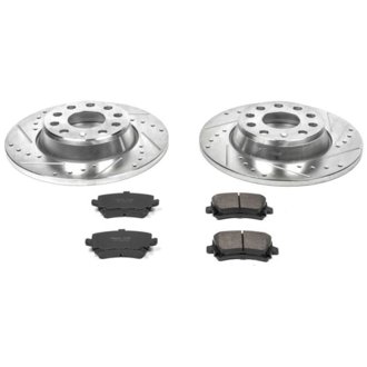 Z23 Daily Driver Carbon-Fiber Ceramic Brake Pad and Drilled & Slotted Rotor Kit