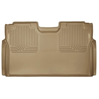 15 Ford F-150 SuperCrew Cab WeatherBeater Tan 2nd Seat Floor Liner
