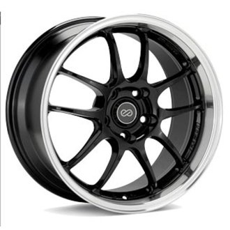 PF01 17x9 5x114.3 35mm Offset 75mm Hub Bore - Black Mach