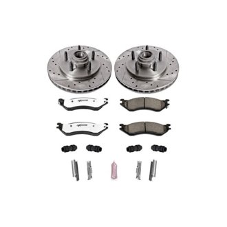 Z36 Truck and SUV Carbon-Fiber Ceramic Brake Pad and Drilled & Slotted Rotor Kit