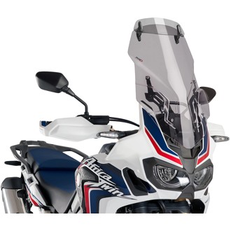 Touring Windshield With Visor Smoke