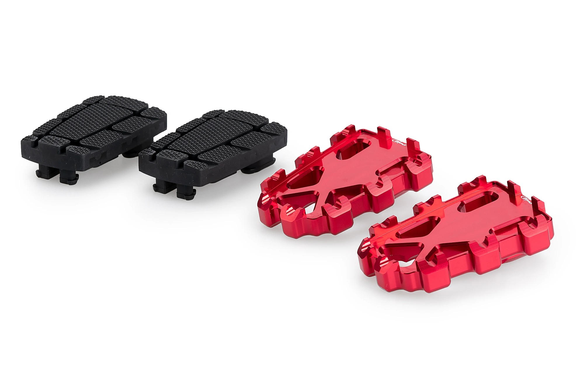 Enduro 2.0. Footpegs Red