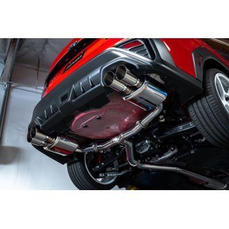 22+ Subaru WRX VB Stainless Steel Quad Tip Cat-Back Exhaust - Resonated