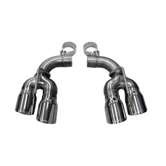 Corsa 2017-2024 Chevy Camaro SS 2.75in Inlet / 4in Outlet Polished Tip Kit (For Corsa Exhaust Only)