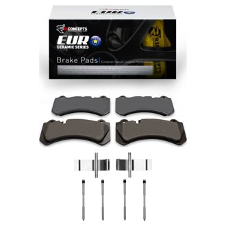 R1 Euro Ceramic Pads and Hardware Kit