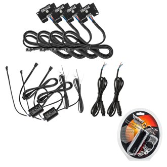 Jeep Wrangler Jl/Gladiator Jt Colorshift Rgb+W Headlight Drl Kit - W/Rf Cont.
