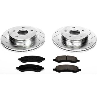 Z23 Daily Driver Carbon-Fiber Ceramic Brake Pad and Drilled & Slotted Rotor Kit