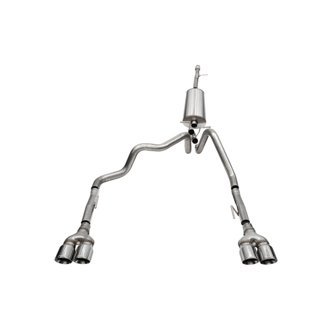Corsa 2019-2025 Chevrolet Silverado 1500 5.3L 147.5in Wheel Base Cat-Back Dual Rear 4in Polish Tips