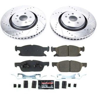 Z23 Daily Driver Carbon-Fiber Ceramic Brake Pad and Drilled & Slotted Rotor Kit
