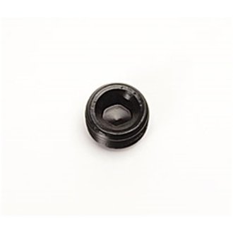 Performance 3/8in Allen Socket Pipe Plug (Black