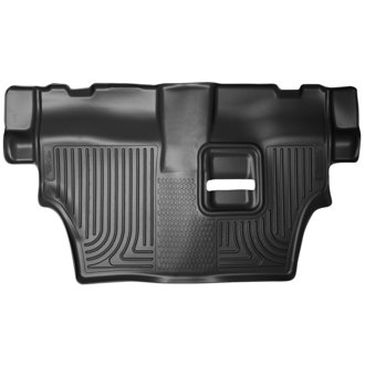11-22 Dodge Durango WeatherBeater 2nd Row Bench w/3rd Row Seat Black Floor Liners