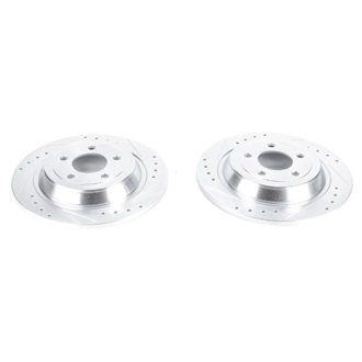 Evolution Performance Drilled And Slotted Rotor Pair