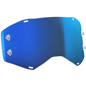 Scott Prospect/Fury Mx Works Lens Blue Chrome Afc
