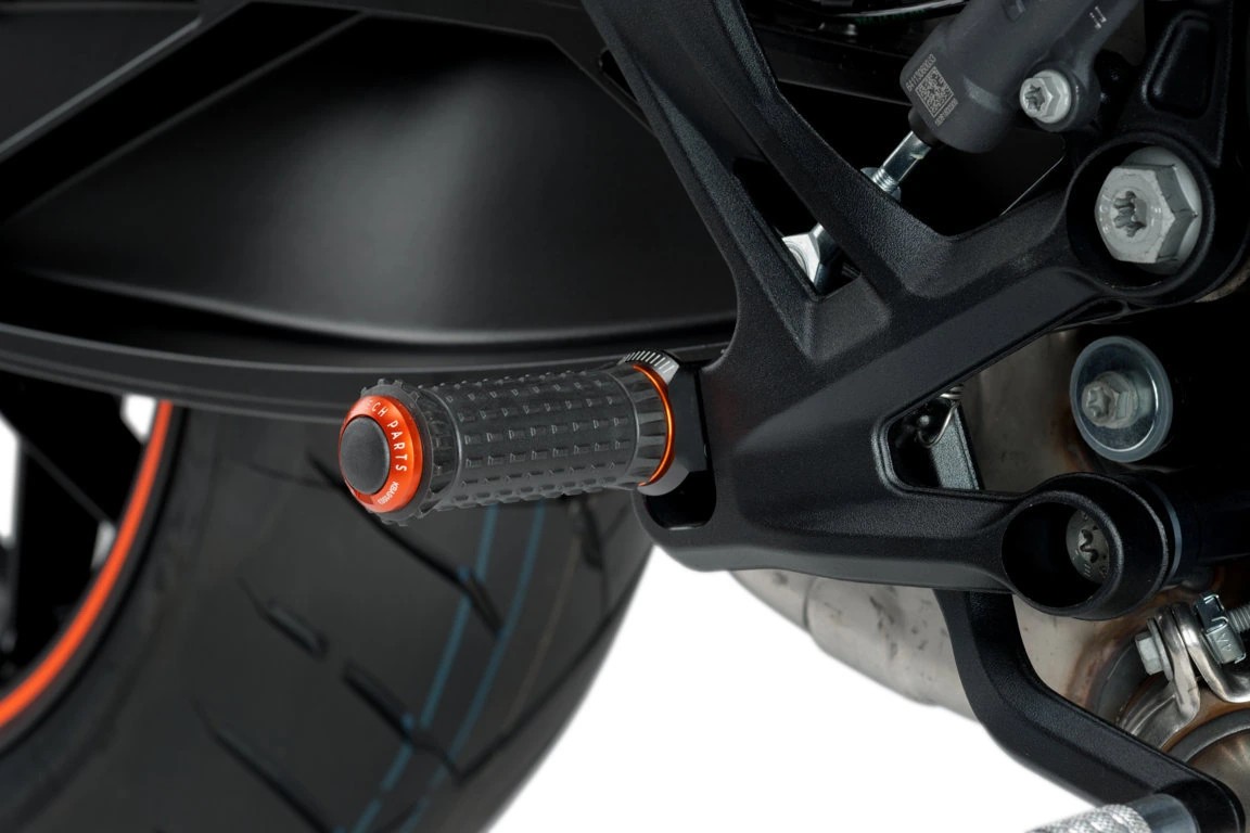 R-Fighter S Footpegs Orange