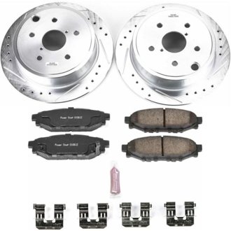 Z23 Daily Driver Carbon-Fiber Ceramic Brake Pad and Drilled & Slotted Rotor Kit