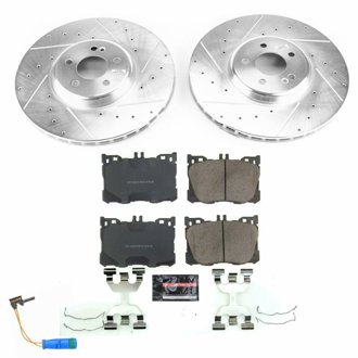Z23 Daily Driver Carbon-Fiber Ceramic Brake Pad and Drilled & Slotted Rotor Kit