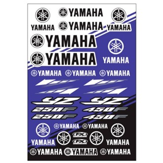 Yamaha Oem Sticker Sheets Yamaha Yz