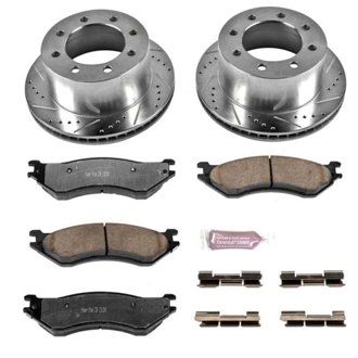 Z36 Truck and SUV Carbon-Fiber Ceramic Brake Pad and Drilled & Slotted Rotor Kit