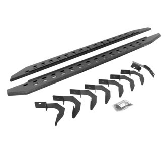 RB20 Slim Line Running Boards with Mounting Bracket Kit