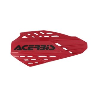Linear Vented Repl. Cover Handguard - Gas Gas Red/Black