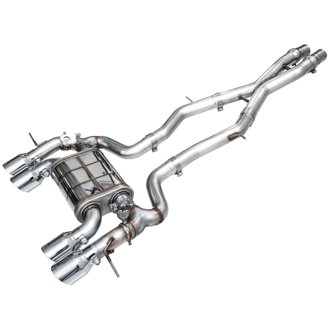 AWE   SwitchPath™ Exhaust for BMW G87 M2 - Chrome Silver Tips