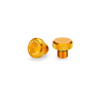Mirror Hole Screw Plug Gold