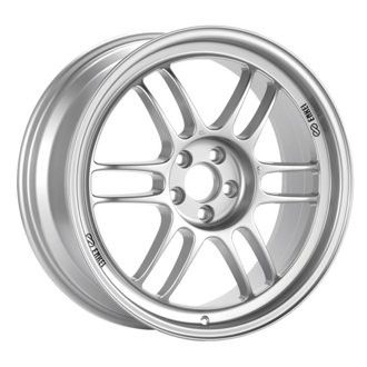 RPF1 15x7 4x100 35mm Offset 73mm Bore Silver Wheel Miata 4-Lug / 02-06 Mini