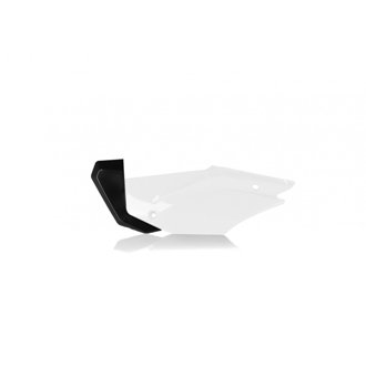 19+ Honda CRF110F Side Panels - White/Black