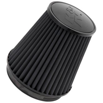 Universal Rubber Filter Round Tapered 6in Flange ID x 7.5in Base OD x 5.25in Top OD x 8in Height