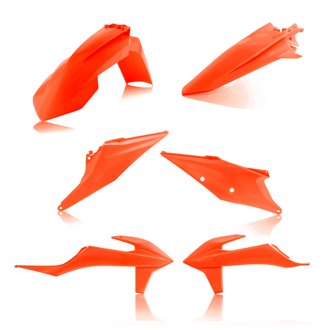 19-22 SX125-250/ SX-F250-450/ XC-F250-450/ XC250/300/ XC250tpi/300tpi Plastic Kit - Orange
