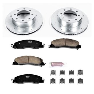 Z23 Daily Driver Carbon-Fiber Ceramic Brake Pad and Drilled & Slotted Rotor Kit