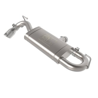 Vulcan Series 2-1/2 IN 304 Stainless Steel Axle-Back Exhaust System Polished