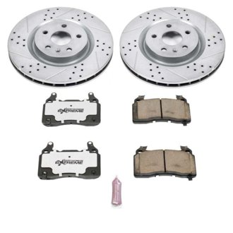 Z26 Street Performance Ceramic Brake Pad and Drilled & Slotted Rotor Kit