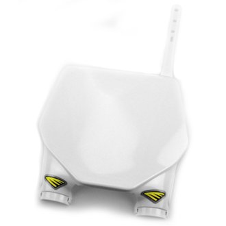 08-09 Honda CRF250R-450R Stadium Plate - White