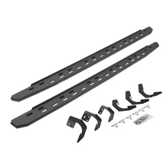 RB30 Slim Line Running Boards with Mounting Bracket Kit