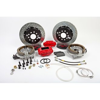 Baer Brakes 13" SS4+ Rear Brake Kit, Black, SDZ