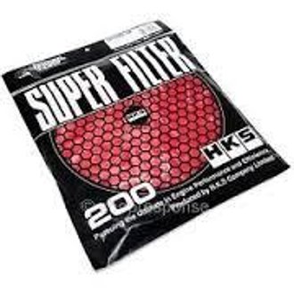 2 Layer Wet 200mm Red Replacement Filter Element