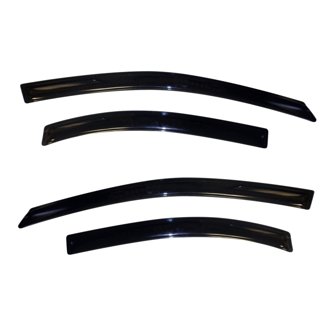 AVS 12-18 Chevy Sonic Ventvisor Outside Mount Window Deflectors 4pc - Smoke