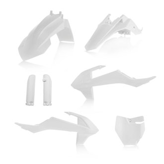 16-18 KTM SX65 (Does Not Include Airbox Cover) Full Plastic Kit - White