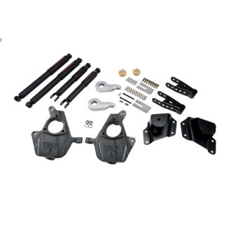 LOWERING KIT W/ ND2 SHOCKS (FRONT TORSION BAR SUSPENSION ONLY