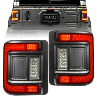 V2 "Black Series" Flush Mount LED Tail Lights for Jeep Wrangler JL