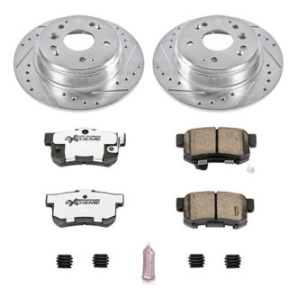 Z26 Street Performance Ceramic Brake Pad and Drilled & Slotted Rotor Kit
