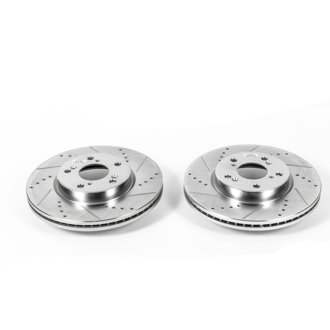 Evolution Performance Drilled And Slotted Rotor Pair