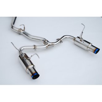 2022+ Subaru WRX N1 Twin Outlet Single Layer Tip Cat-Back Exhaust