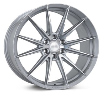 HFX-2 22x10 / 6x135 / ET-18 / Super Deep Face / 87.1 - Silver Polished Wheel