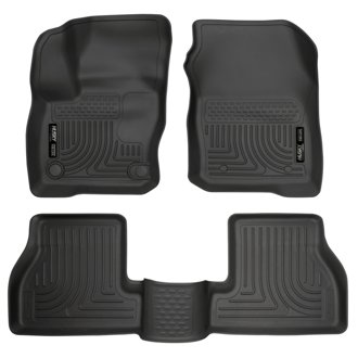 Weatherbeater 2016 Ford Focus RS Front & 2nd Seat Floor Liners - Black